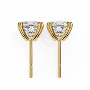 2.50 Carat Cushion Cut Lab Diamond Stud Earrings