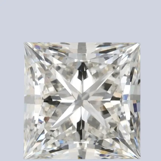 2.30 Ct Wt Princess Cut Loose Lab Grown Diamonds