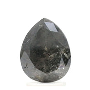 2.32 Ct Pear Shape Salt and Pepper Diamond