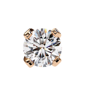 2.60 Ct Round Lab Created Diamond Stud Earrings