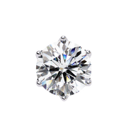 2.66 Ct Lab White Diamond Stud Earrings Yellow Gold