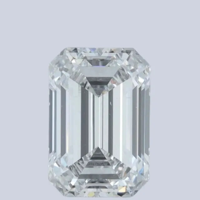 2 Carat Emerald Shaped Lab Made Diamond
