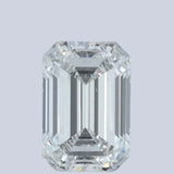 2 Carat Emerald Shaped Lab Made Diamond
