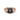 Front view of a rose gold ring, adorned with a bold black diamond and intricate, nature-inspired filigree detailing.
