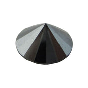 5 To 5.90 MM Round Cut Natural Black Diamond