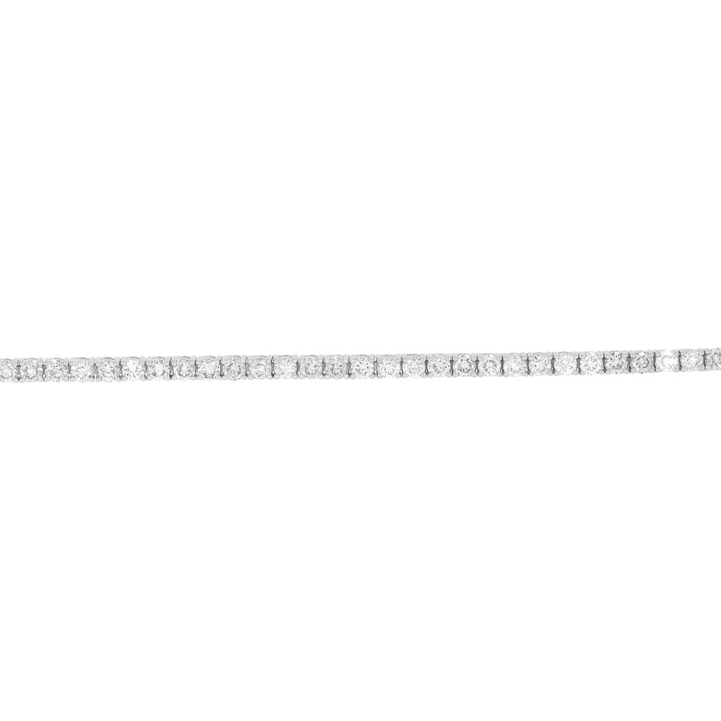 3.30 Carat Prong Setting Diamond Tennis Bracelet