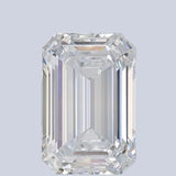 4 Ct Wt Emerald Cut Synthetic Diamond