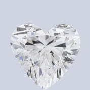5 Carat Heart Shaped Loose Lab Grown Diamonds