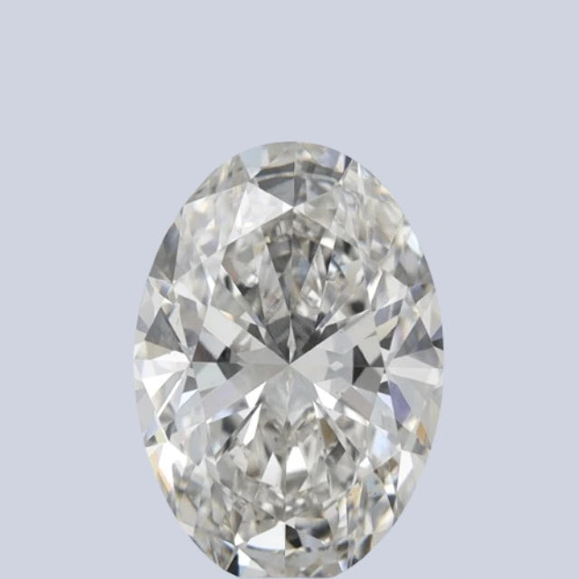6.30 Carat Oval Synthetic Diamond