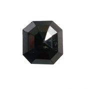 0.5 to 3 Carat Asscher Cut Diamond Real Black Diamond