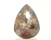2.09ct Pear Shape Salt and Pepper Diamond