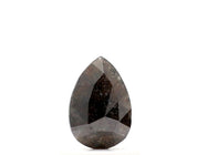 0.50 Ct Pear Shape Salt and Pepper Diamond