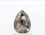 0.50 Ct Pear Cut Salt and Pepper Diamond