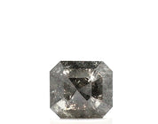 0.80 Ct Radiant Cut Salt and Pepper Diamond