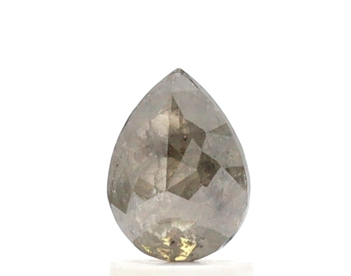 1.55 Ct Pear Shape Salt and Pepper Diamond