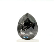 1.09 Ct Pear Shape Salt and Pepper Diamond