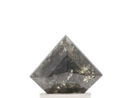 1.57 Ct Shield Cut Salt and Pepper Diamond