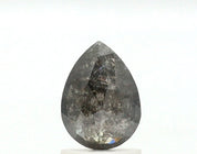 1 Ct Pear Shape Salt and Pepper Diamond