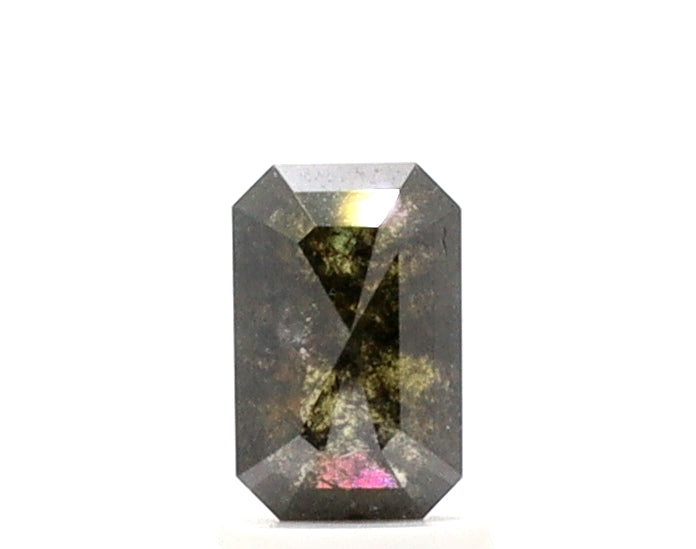1.49 Carat Radiant Cut Salt and Pepper Diamond