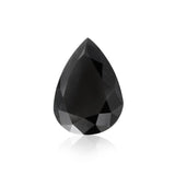 2 Carat Pear Cut Black Diamond For Sale