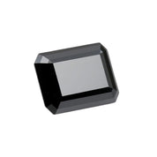 2 Carat Emerald Cut Loose Black Diamond