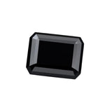 1 Carat Emerald Cut Natural Black Diamonds