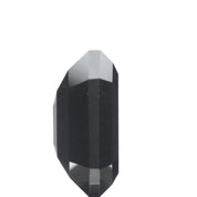 3 Carat Emerald Cut Natural Black Diamond