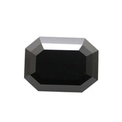 4 Carat Emerald Cut Real Black Diamond