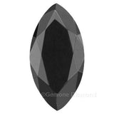 10 X 5 Mm Marquise Cut Diamond Natural Black Diamonds