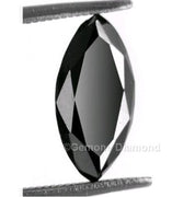 12 X 6 MM Marquise Cut Loose Black Diamond