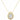 0.80 Ct Pear Shaped Halo Diamond Pendant In Yellow Gold