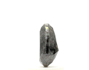 2.13 Ct Fancy Pear Shape Salt and Pepper Diamond