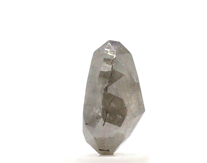 1.55 Ct Pear Shape Salt and Pepper Diamond