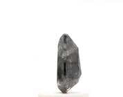 0.80 Ct Pear Shape Salt and Pepper Diamond