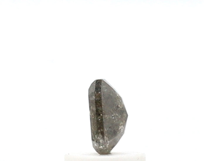 0.50 Ct Radiant Cut Salt and Pepper Diamond