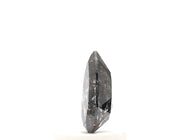 0.50 Ct Pear Cut Salt and Pepper Diamond