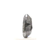 0.80 ct Pear Cut Salt and Pepper Diamond