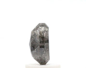 1.17ct Oval Cut Salt and Pepper Diamond