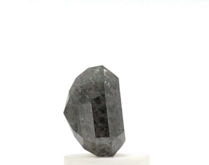 1.43 Ct Radiant Cut Salt and Pepper Diamond