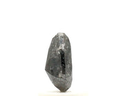 2.13 Ct Fancy Pear Shape Salt and Pepper Diamond