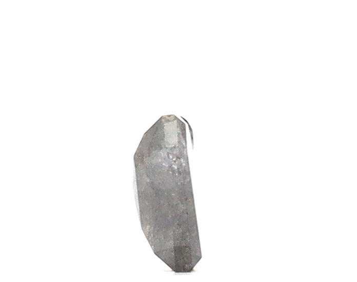 1 Carat Coffin Shape Salt and Pepper Diamond