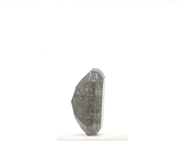 0.50 Ct Radiant Cut Salt and Pepper Diamond