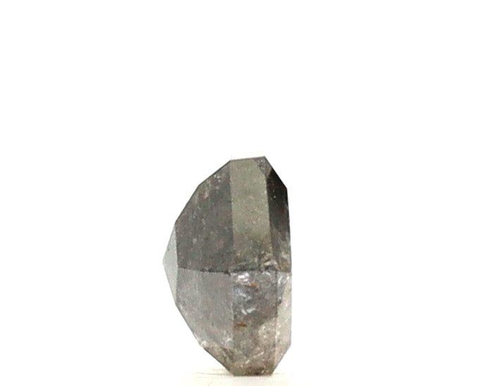 2 ct Hexagon Shape Salt and Pepper Diamond