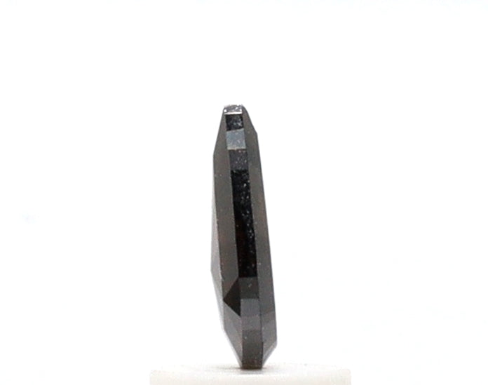 0.50 Carat Pear Cut Salt and Pepper Diamond