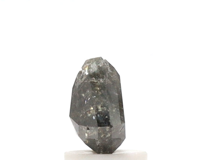 1.57 Ct Shield Cut Salt and Pepper Diamond