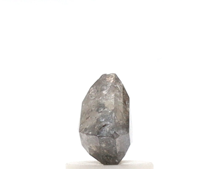 1.34 Ct Shield Cut Salt and Pepper Diamond
