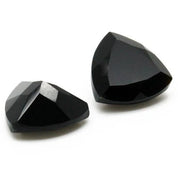 1 Carat Trillion Cut Diamond Loose Black Diamond
