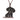 Black Diamond Halloween Puppy Pendant