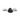 0.12 Ct Round Cut Heart Shaped Pave Set Black Diamond Ring