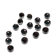 1 Carat Round Cut Diamond Natural Black Diamonds Lot